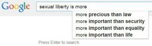 sexual liberty is more google results 20150401